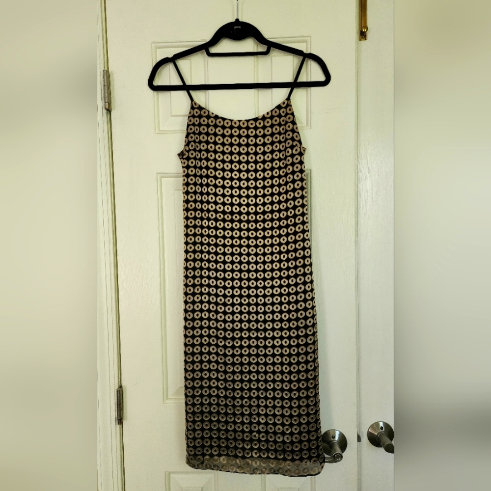 Calvin Klein cocktail parsley dress